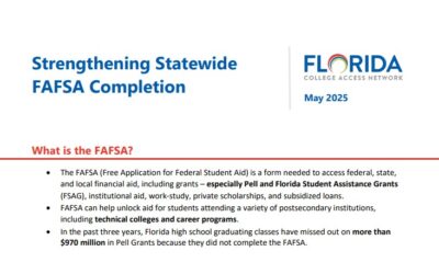 New Guide Boosts FAFSA Awareness Statewide, Supporting New Financial Literacy Legislation