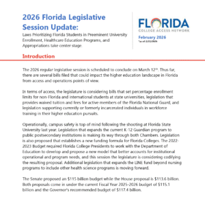 POLICY BRIEF — 2026 Florida Legislative Session Update