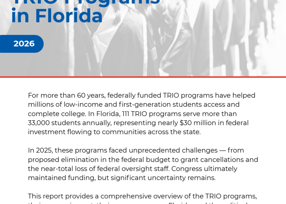BRIEF — TRIO Programs in Florida